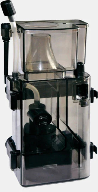 Ecumeur interne compact pour aquarium récifal, plastique transparent, fixation par ventouses
