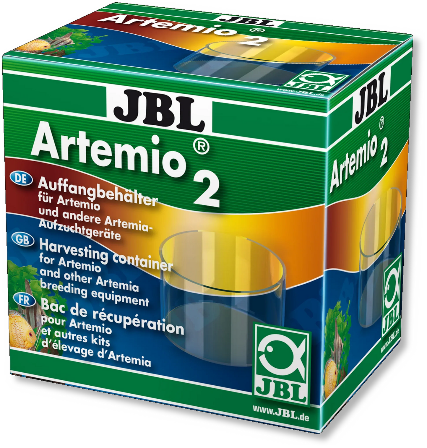 Boîte JBL Artemio 2, bac de récupération pour élevage d'Artemia, accessoire aquarium.