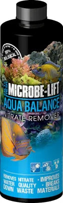 Bouteille d’additif éliminateur de nitrate pour aquarium récifal, décor coraux et poissons tropicaux