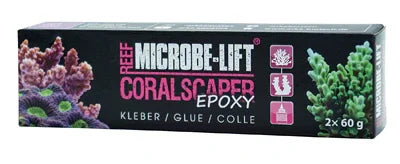 Boîte d'époxy Microbe-Lift CoralScaper pour coller coraux en aquarium récifal