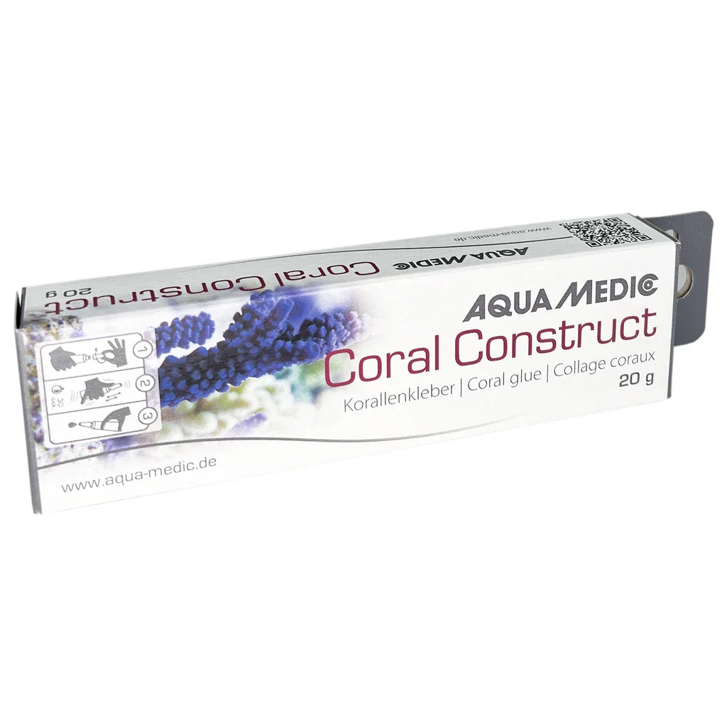 Colle pour coraux Aqua Medic Coral Construct 20g, collage d’aquarium récifal.