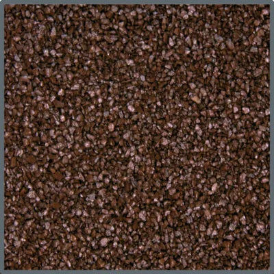 Gravier aquarium marron foncé, substrat décoratif pour aquariums d'eau douce