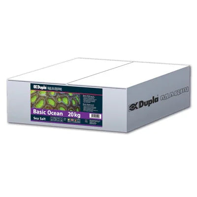 Boîte de sel marin Dupla Marin Basic Ocean 20 kg pour aquarium récifal