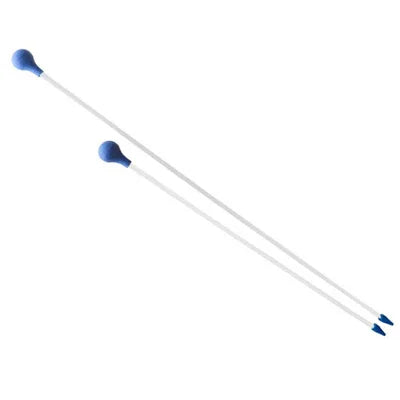 Deux pipettes à bout bleu pour entretien aquarium récifal ou eau douce
