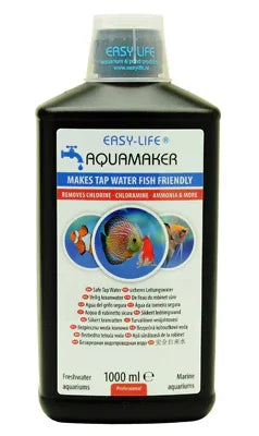 Flacon Easy-Life AquaMaker 1000 ml, conditionneur d'eau pour aquarium eau douce et récifal