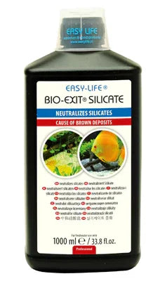 Produit Easy-Life Bio-Exit Silicate pour aquarium, flacon neutralisant les silicates, 1000 ml