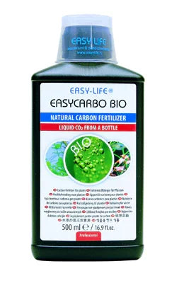 Flacon d’engrais liquide EasyCarbo Bio pour plantes d’aquarium, 500 ml, enrichi en CO2 naturel
