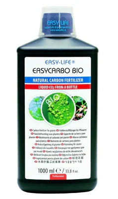 Flacon d’engrais carbone liquide EasyCarbo Bio, 1000 ml, pour plantes d’aquarium.