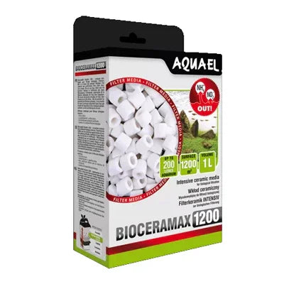 Boîte de masses filtrantes céramiques Aquael Bioceramax 1200 pour aquarium