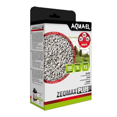 Boîte de filtration aquarium Aquael Zeomax Plus 1L, média filtrant zéolithe pour eau douce