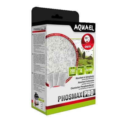Boîte de filtre à aquarium Aquael Phosmax Pro, absorbant de phosphates pour eau douce et récifal