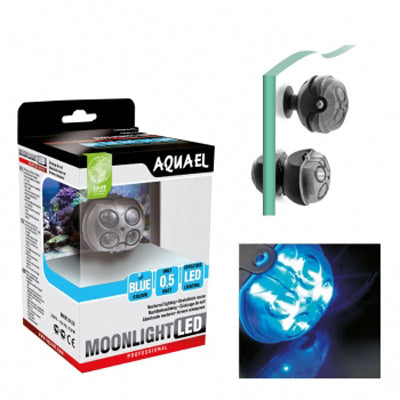 *Spot submersible à led bleu MOONLIGHT AQUAEL (sur commande)
