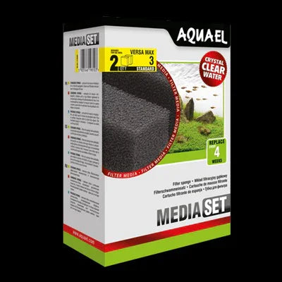 Boîte de filtre mousse Aquael pour aquarium, média filtrant pour eau claire, entretien