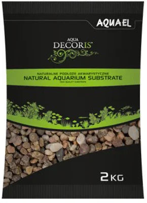Sachet de substrat naturel pour aquarium 2 kg, graviers décoratifs Aquael Decoris
