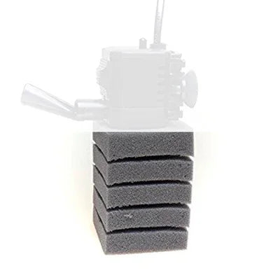 Mousse filtrante noire pour aquarium, accessoire matériel filtration eau douce ou récifale