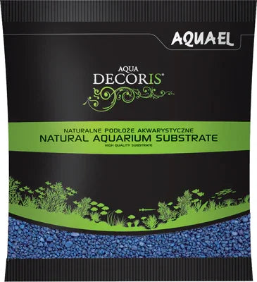 Sachet de substrat naturel Aquael bleu pour aquarium, décor herbe verte, substrat d'aquarium
