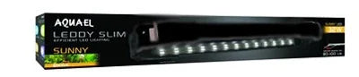 Rampe LED Aquael Leddy Slim Sunny pour aquarium, éclairage efficace, boîte noire