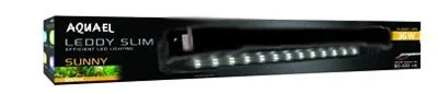 Rampe LED aquarium Aquael Leddy Slim noire, éclairage plantes aquatiques