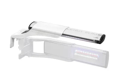 Rampe LED blanche pour aquarium, éclairage compact avec support intégré