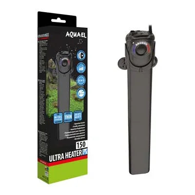 Chauffage aquarium Aquael Ultra Heater 150W, design fin, avec emballage, pour eau douce