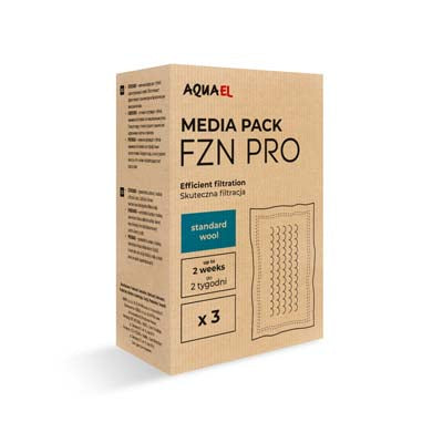 Media Pack FZN PRO Standard 3pc AQUAEL by AQUAEL