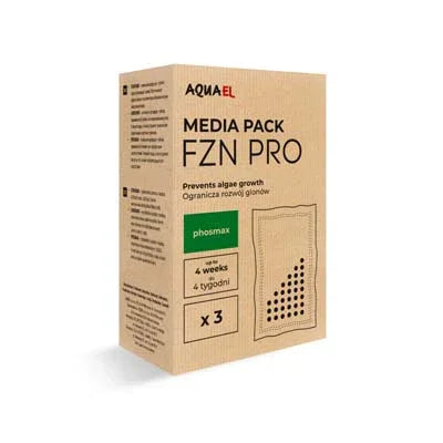 Boîte de recharge filtrante Aquael Media Pack FZN Pro pour aquarium, traitement anti-algues