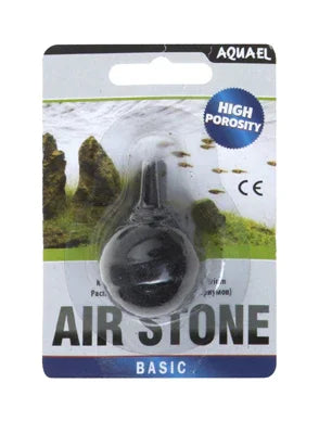 Pierre à air haute porosité pour aquarium, emballée, accessoire oxygénation aquarium