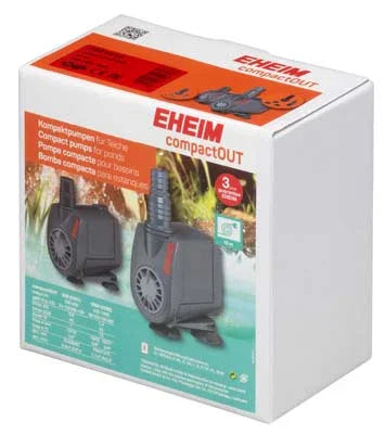 Pompe compacte Eheim CompactOUT pour aquarium récifal ou eau douce, design robuste, livraison rapide