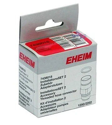Eheim Installation Set 2 threaded hose connector for aquarium pumps