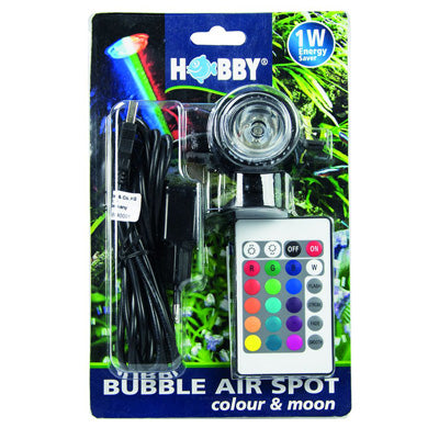 Spot submersible à led multi-couleur 1w BUBBLE AIR COLOUR & MOON
