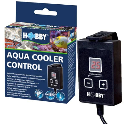 Contrôleur digital de température aquarium avec écran LED et boutons de réglage