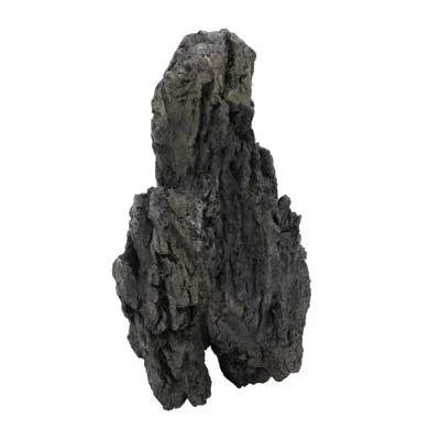 Roche décorative grise pour aquarium, relief naturel, idéale aquascaping récifal