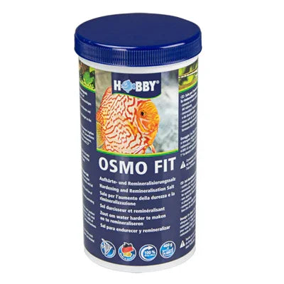 Osmo Fit aquarium water softener for reef and freshwater tanks, enhancing water quality and fish health.