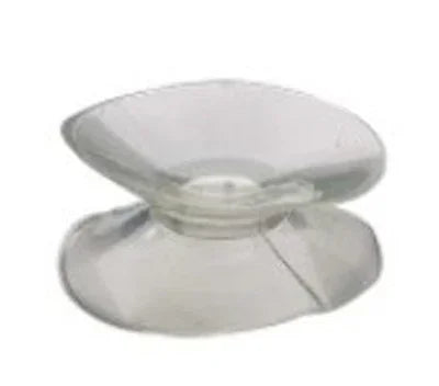 Ventouse double transparente pour accessoires d’aquarium eau douce et récifal