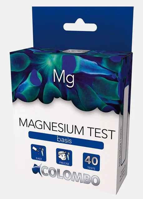 Boîte de test magnésium aquarium eau de mer, 40 tests, pour contrôle précis Mg.