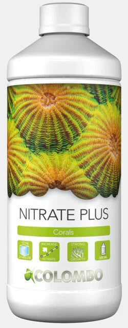 Bouteille de Nitrate Plus 500 ml pour coraux, supplément pour aquarium récifal.