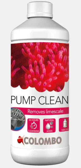 Bouteille de nettoyant pompe aquarium 1000 ml, étiquette corail rouge, élimination calcaire