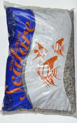 Gravier pour aquarium en sachet, illustrations de poissons, substrat pour eau douce
