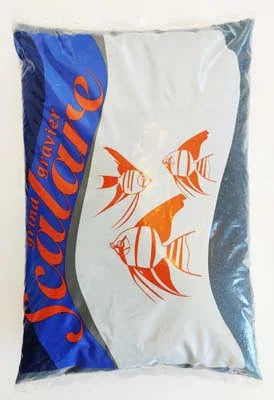 Sac de grand gravier pour aquarium, design poissons, substrat aquariophilie eau douce