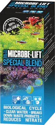 Boîte de traitement aquarium Microbe-Lift Special Blend pour eau claire et cycle biologique