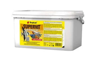 Supervit granulat nourriture pour poissons d'aquarium récifal et eau douce