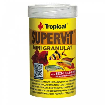 SUPERVIT MINI GRANULAT 100ml by TROPICAL