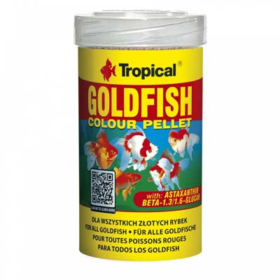 GOLDFISH COLOUR PELLET 100ml by TROPICAL