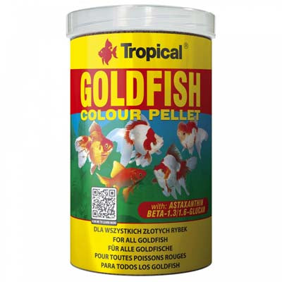 GOLDFISH COLOUR PELLET 1000ml by TROPICAL