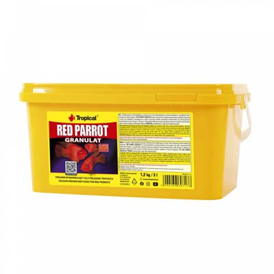 RED PARROT granulat 3L--- by TROPICAL