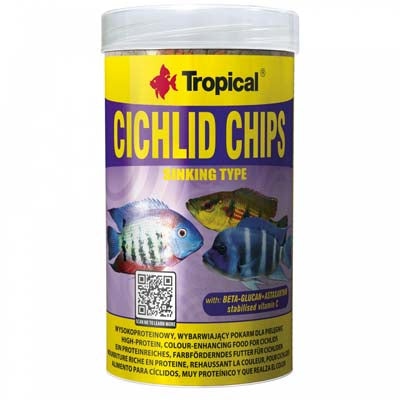 CICHLID CHIPS 1000ml by TROPICAL