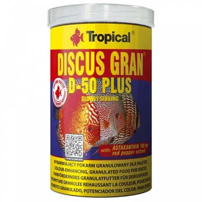 TROPICAL DISCUS GRAN D-50 PLUS 1000ml by TROPICAL