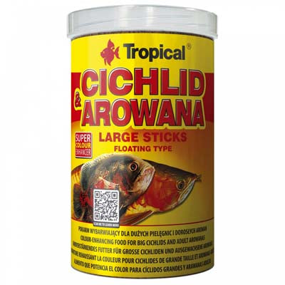 CICHLID & AROWANA LARGE STICKS 1000ml by TROPICAL