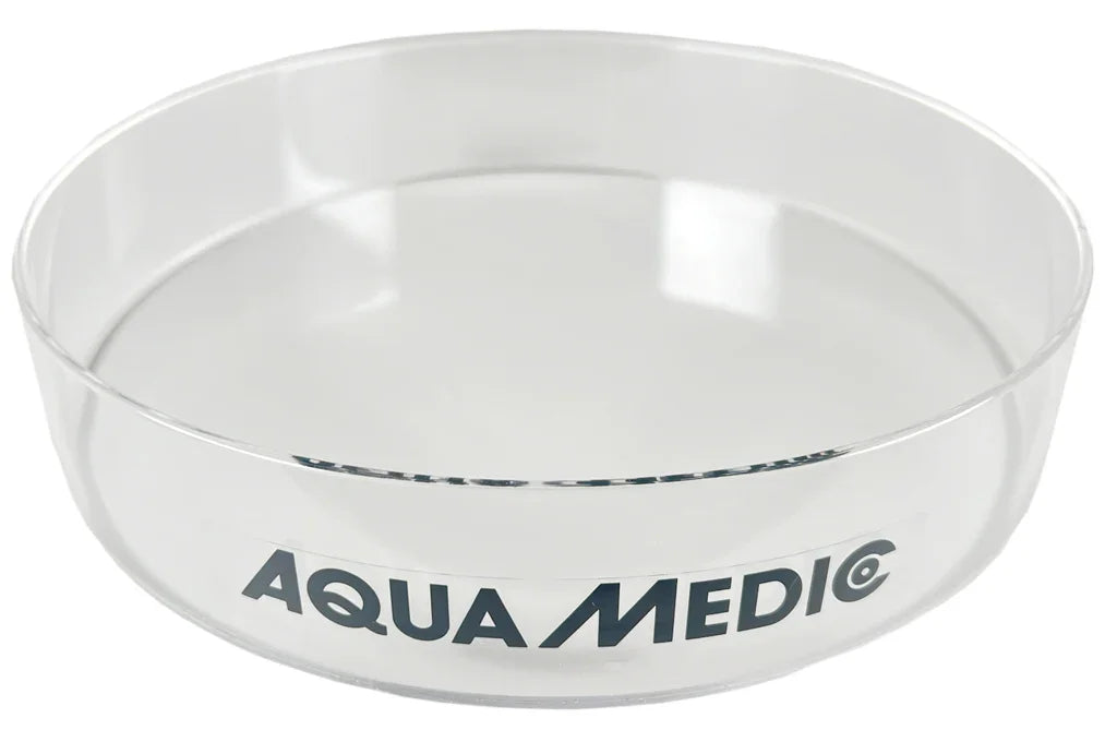 bac transparent rond Aqua Medic pour aquarium récifal, accessoires aquariophilie