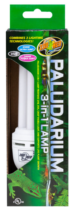 LAMPE PALUDARIUM 3 en 1 UVB 10.0 COMPACT 26W by ZOOMED